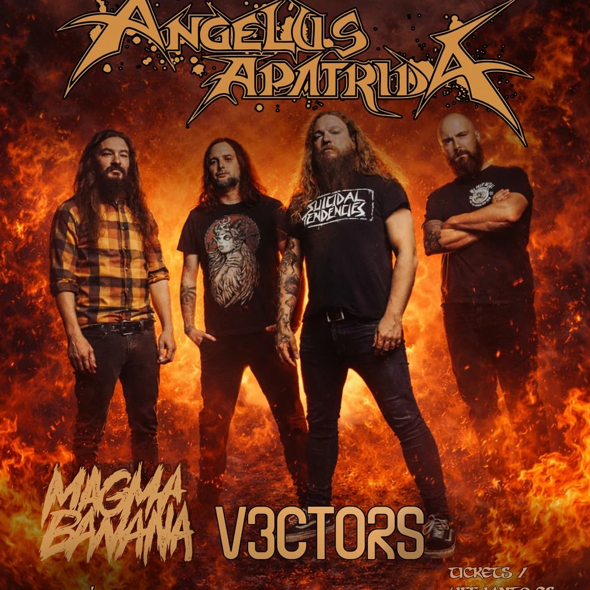 Angelus Apatrida – Thrash Metal Night Poster
