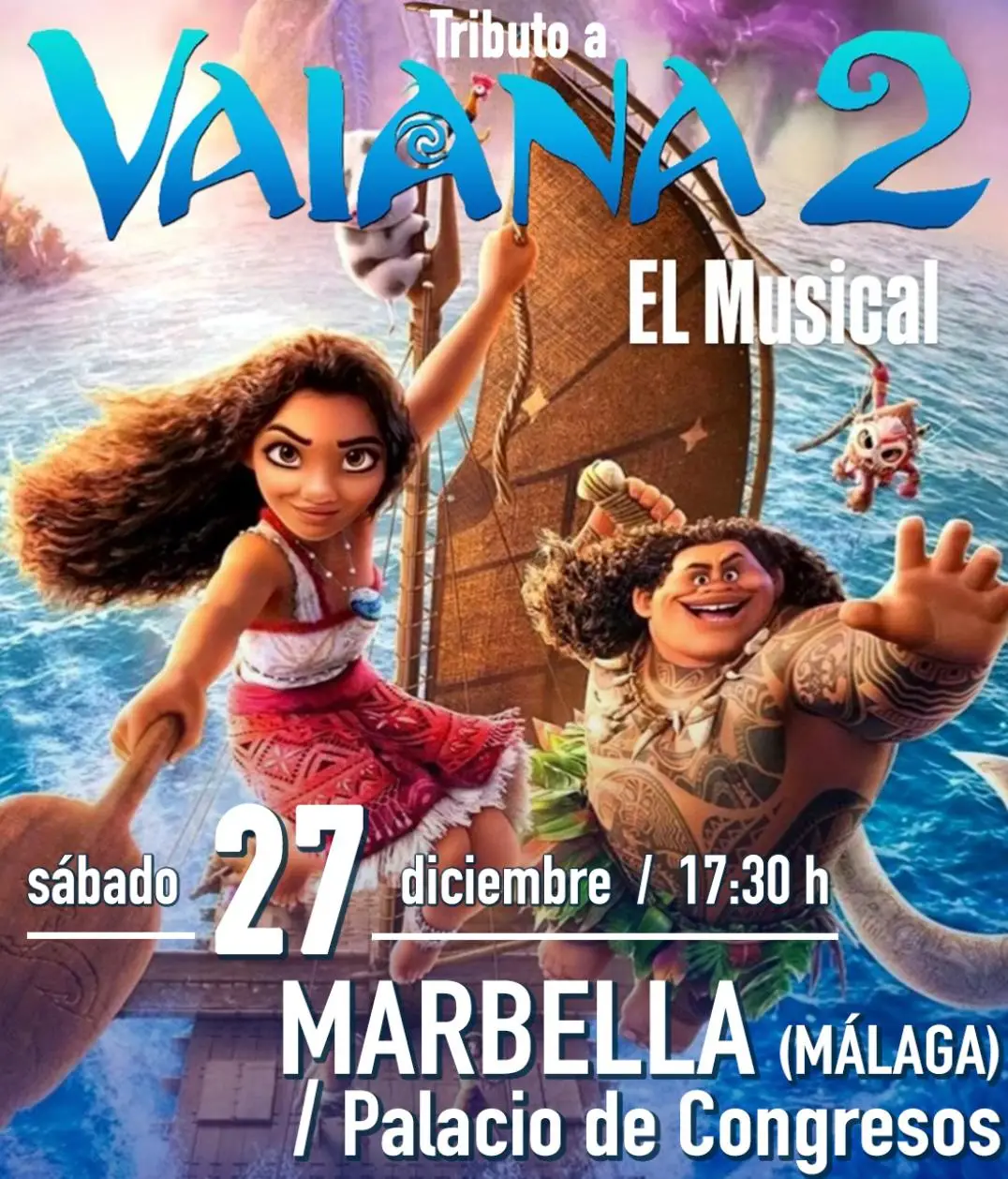 Tributo a Vaiana 2 – El Musical Foto del evento