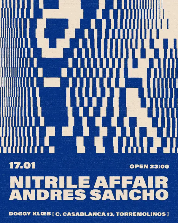 Nitrile Affair & Andrés Sancho – Noche de Exploración Sonora Póster