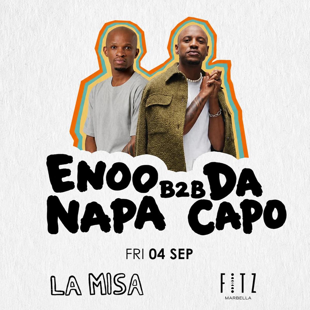Enoo Napa B2B Da Capo x La Misa Póster