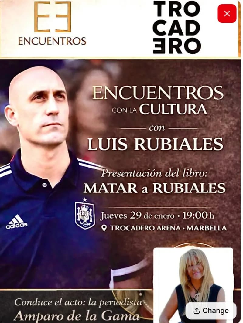 Luis Rubiales in Marbella – Killing Rubiales Book Presentation Gallery Image 1