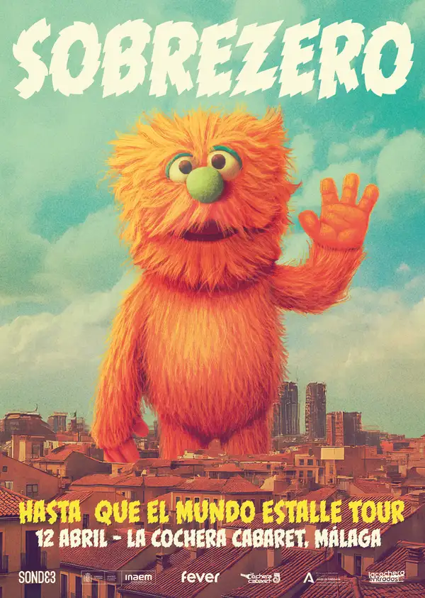 Sobrezero – Sensación del Rock Indie Póster