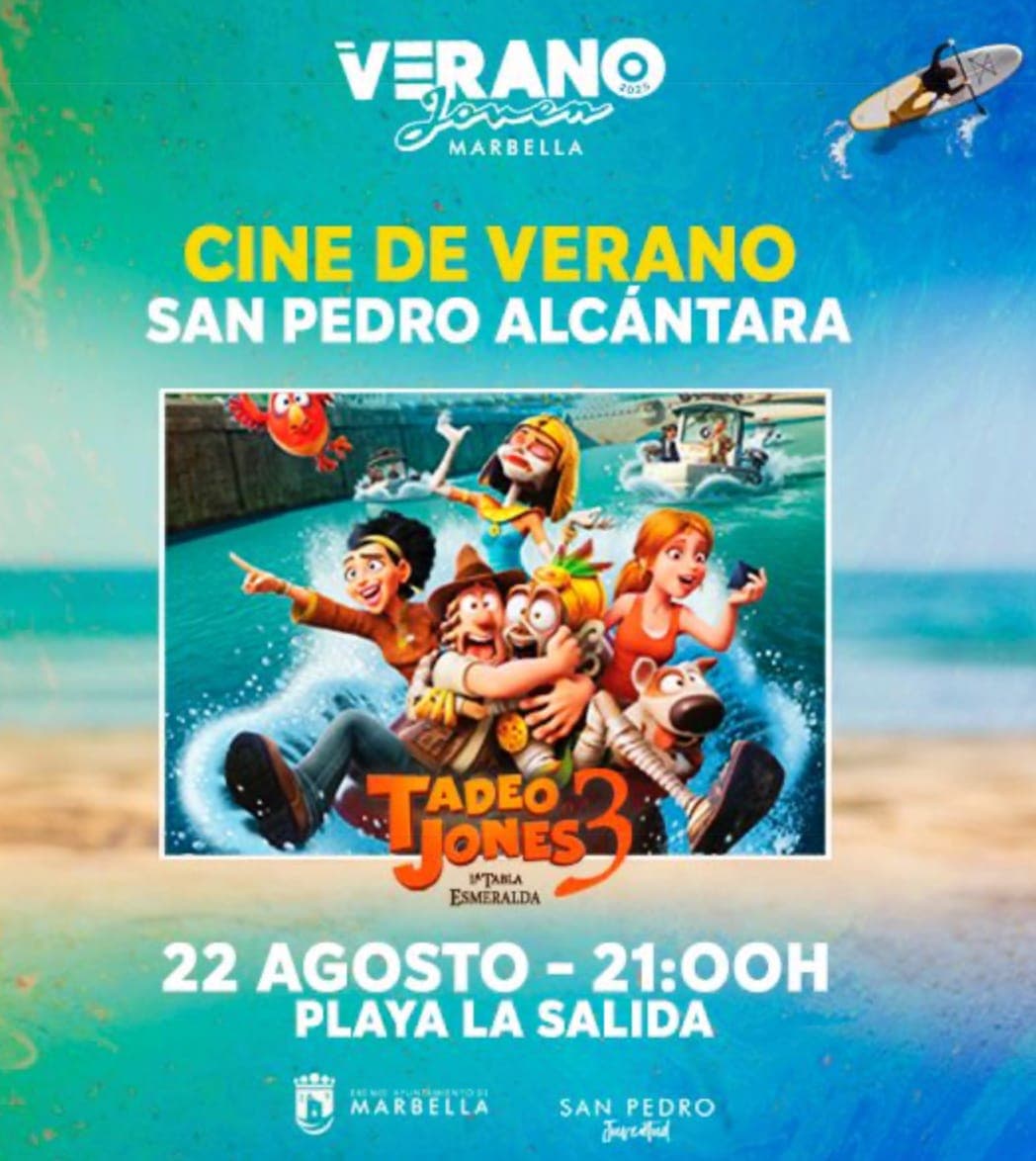 Free Outdoor Family Cinema — Tadeo Jones 3 Poster