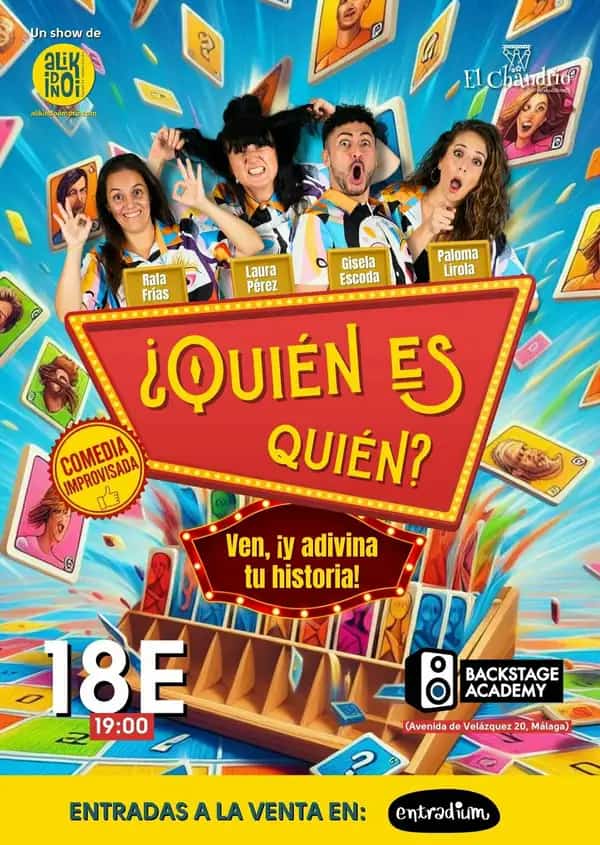 Espectáculo de improvisación en Málaga con Alikindoi Impro