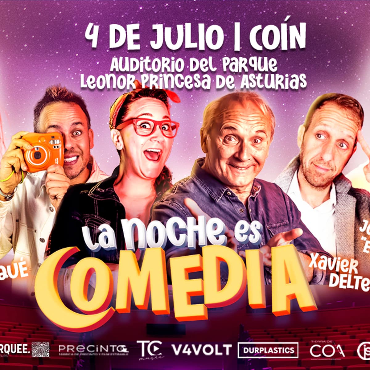 Noche de Comedia Extravagante Póster