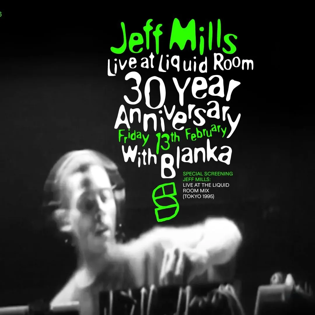 Jeff Mills – En Concierto Póster