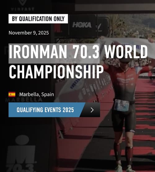 Mundial IRONMAN 70.3 Marbella-Ojén 2025 Póster