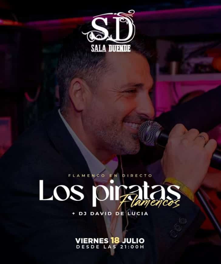 ¡Los Piratas Flamencos arriban a Sala Duende, Estepona! Poster