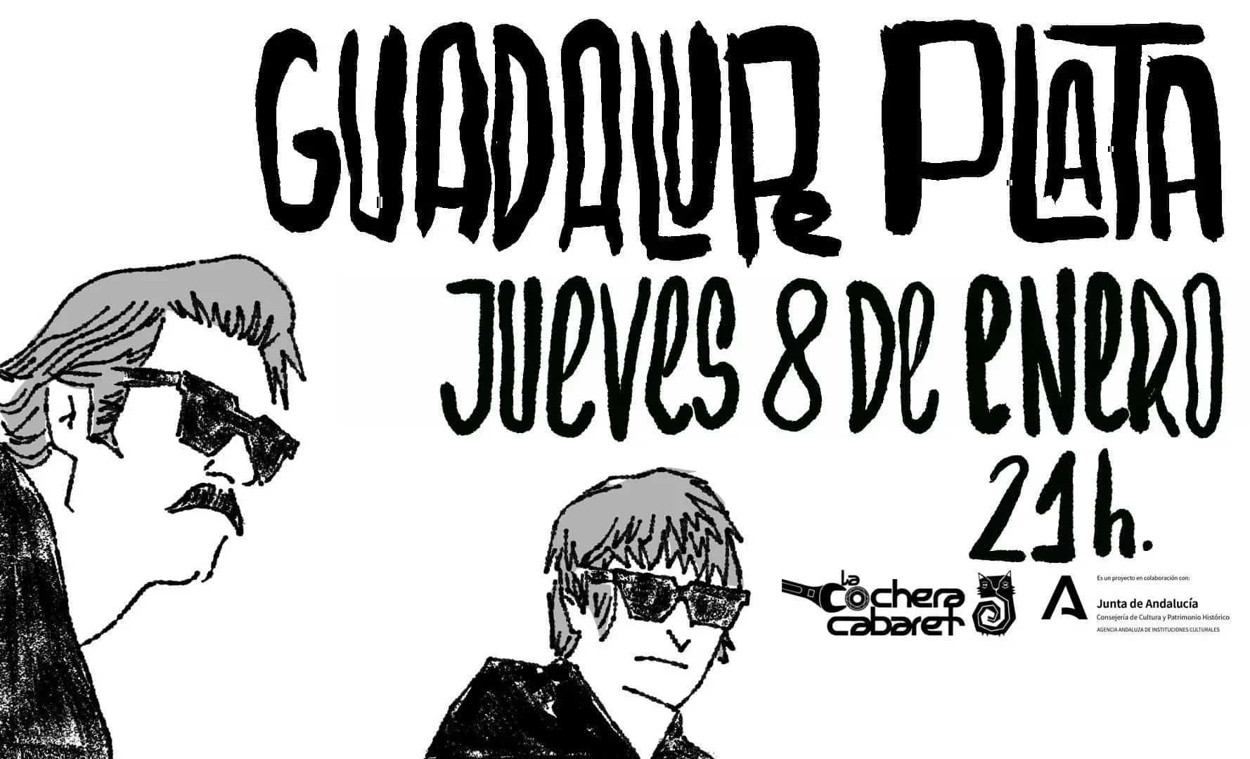 Guadalupe Plata actuando en directo con una potente energía de blues-rock