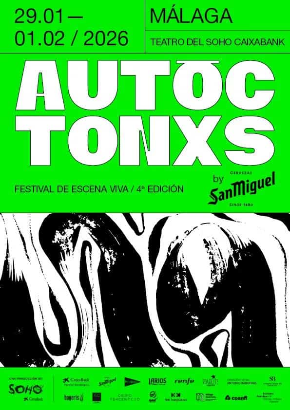Festival Autóctonxs Málaga 2026 en el Teatro del Soho CaixaBank.
