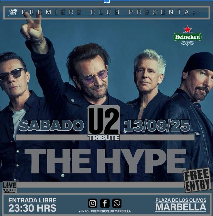 U2 Tribute Night Poster