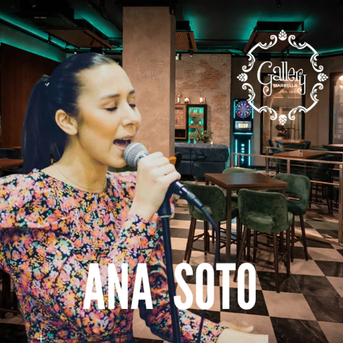 Ana Soto en vivo en Gallery Marbella – 14 marzo Póster