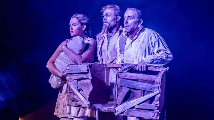 Representación teatral Une Histoire Vraie en Málaga 2026 de Gato SA, obra sin texto sobre memoria, identidad y justicia