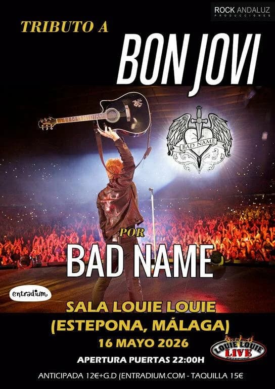 Bad Name – Tributo a Bon Jovi Poster del evento