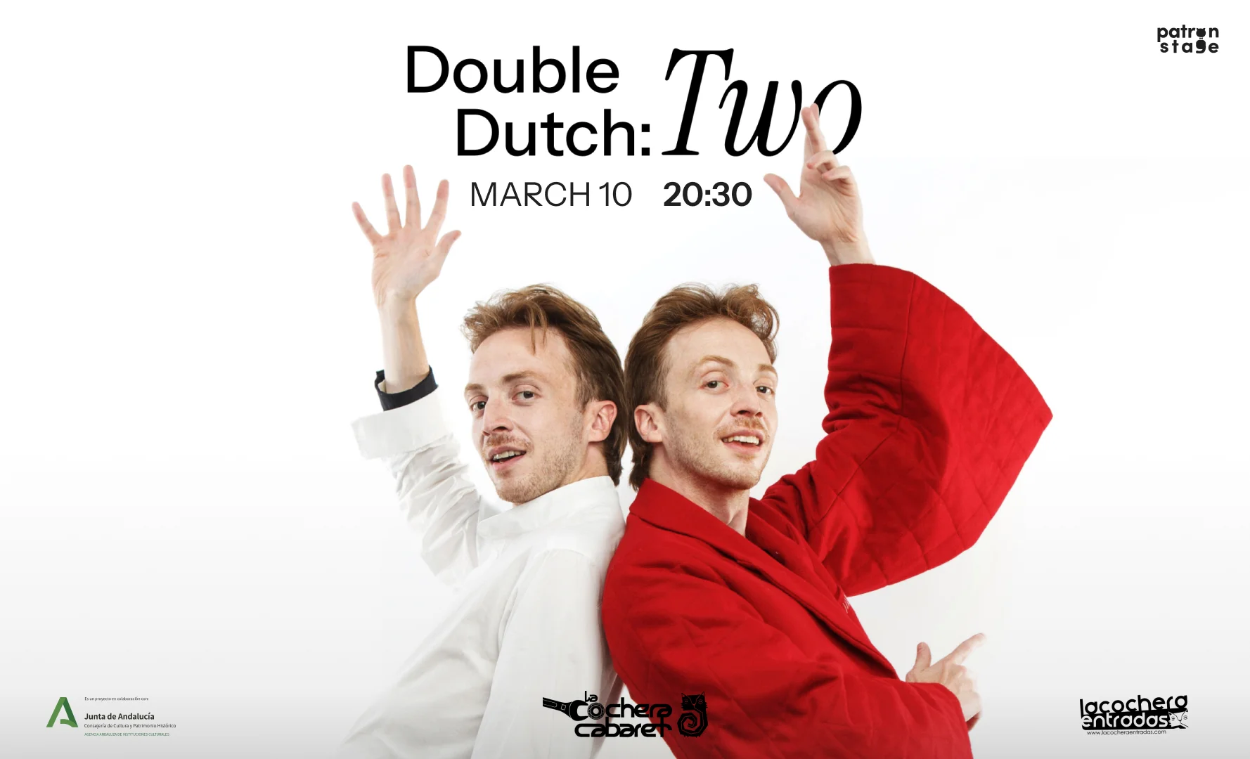 Double Dutch: Two – Derek Mitchell's New Comedy Show Poster