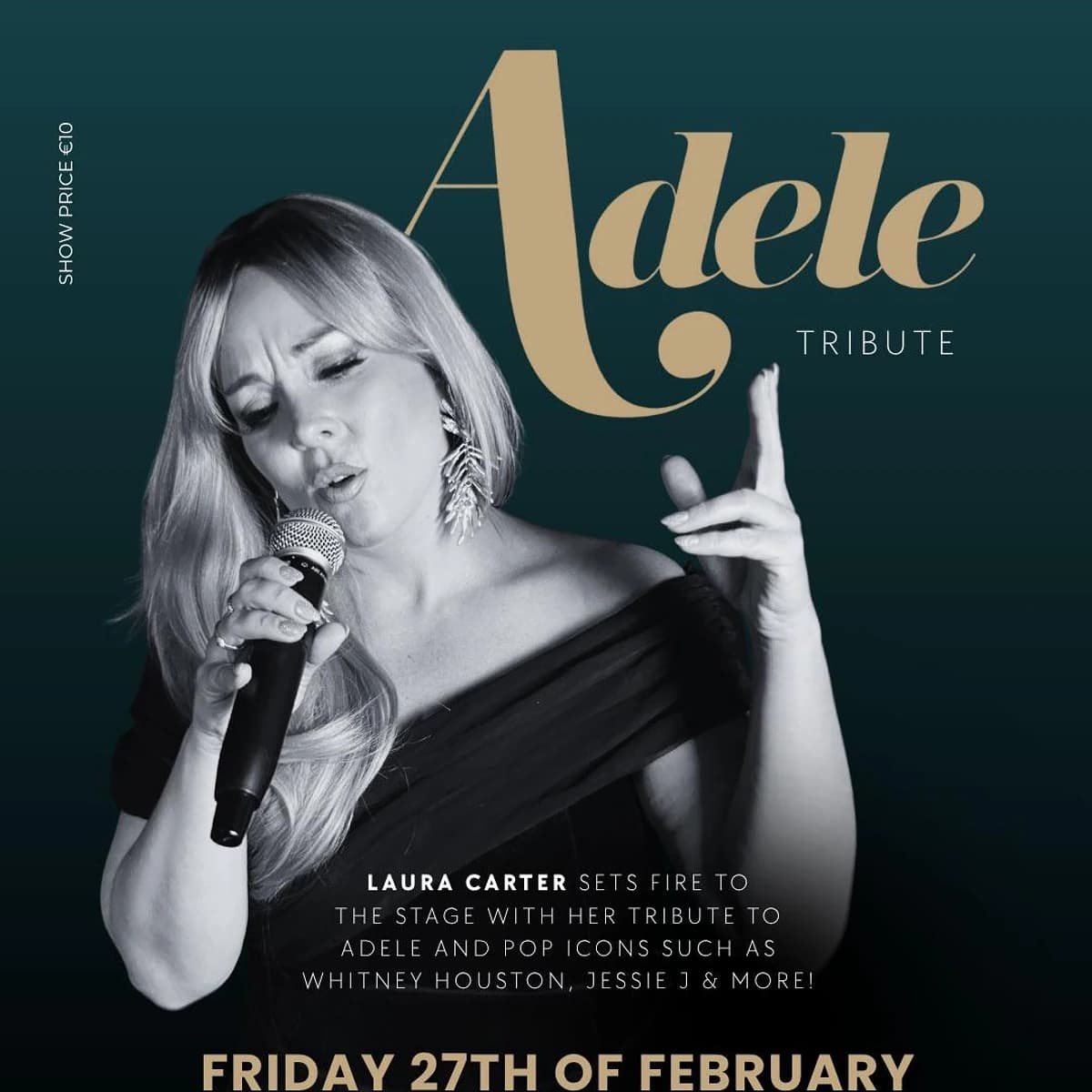 Noche de tributo a Adele en La Sala Puerto Banus en Marbella 2026