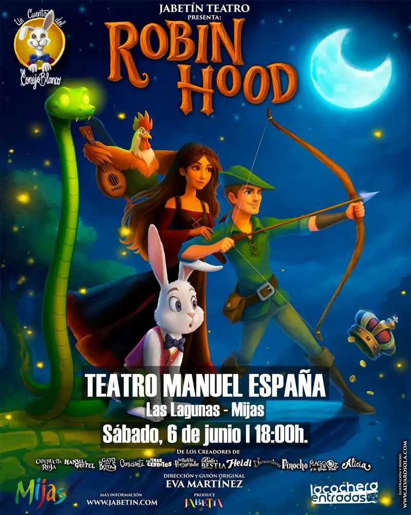 Robin Hood – Una Aventura Musical Póster