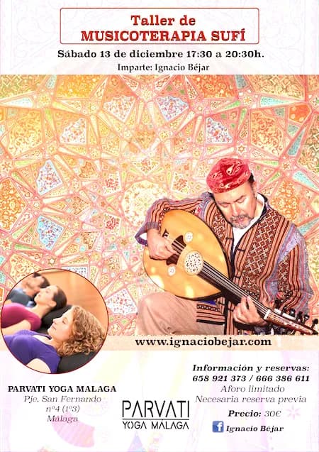 Sufi Music Healing Workshop Poster