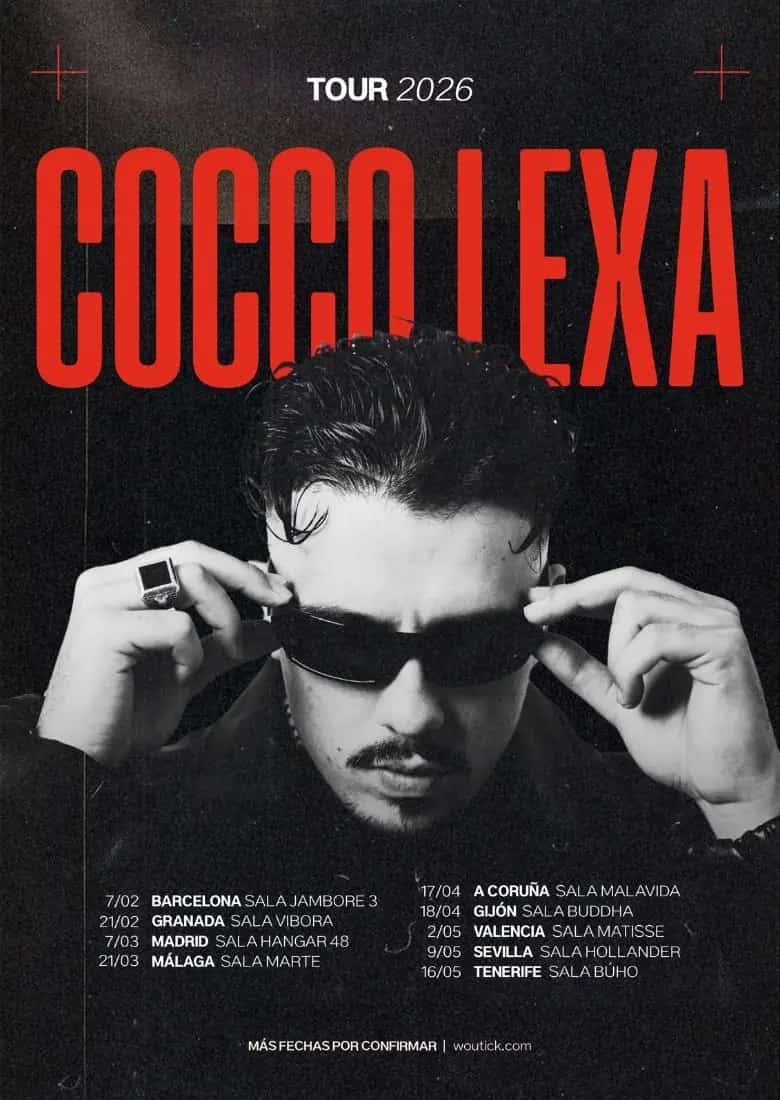 Cocco Lexa performing live in Málaga 2026