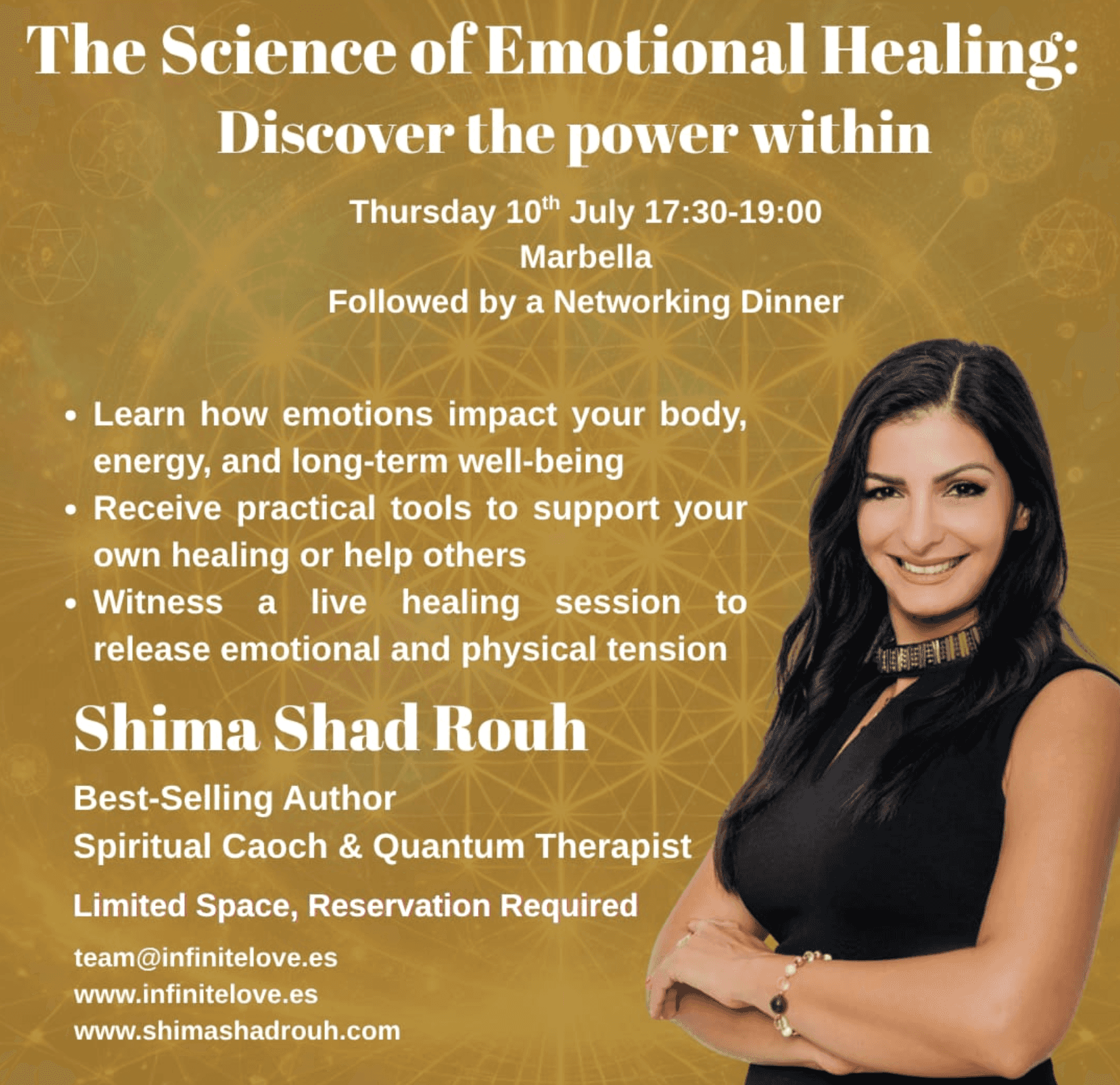 The Science of Emotional Healing Poster