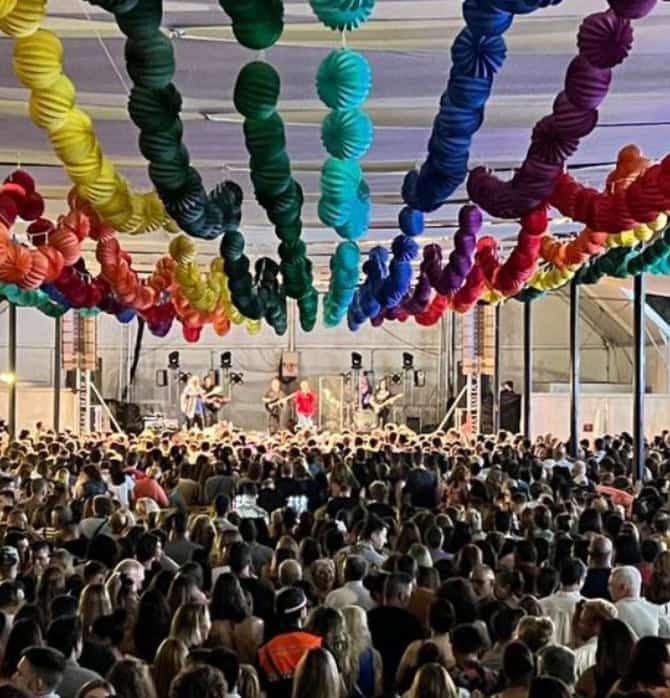 Municipal Fair Booth of Ojén logo