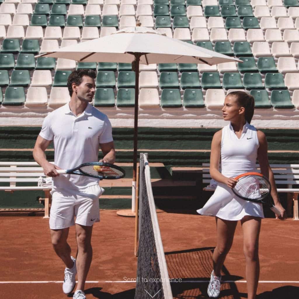 Logotipo oficial del Puente Romano Tennis Club en Marbella – destino de tenis y pádel de lujo en la Costa del Sol