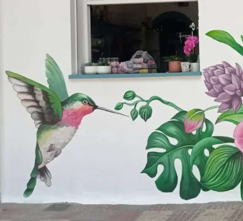 Colibrí café holístico logo